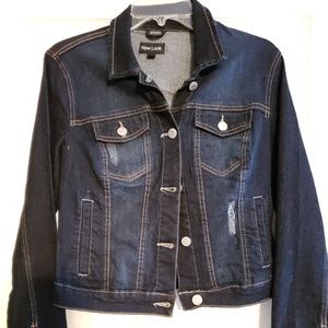 Juniors Denim Jacket-NEVER WORN!